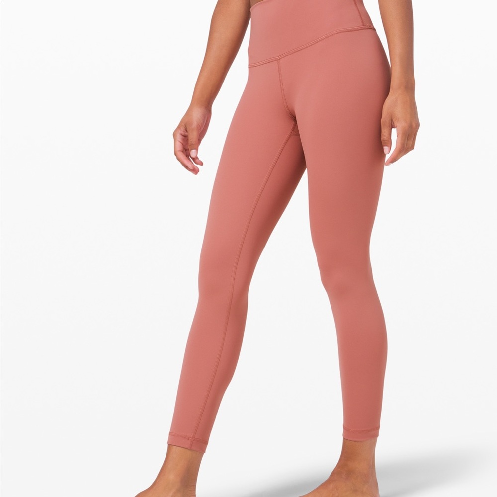 NWT Lululemon 28” Wunder Under HR Briar Rose